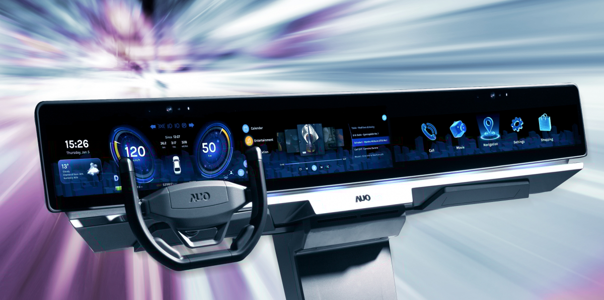 ks凯时FIDM Plus 一体化显示方案导入AmLED显示技术并整合多项感测技术，打造沉浸式、互动的座舱体验