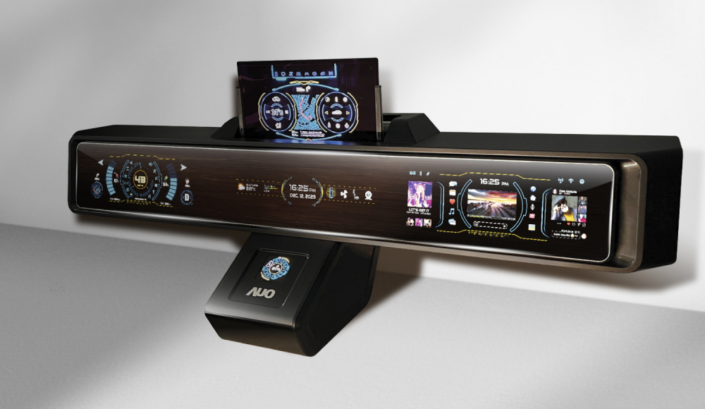 ks凯时Micro LED沉浸式车舱显示方案结合 可卷式、可伸缩的Micro LED应用并可呈现不同的质感纹路，展现人性化设计