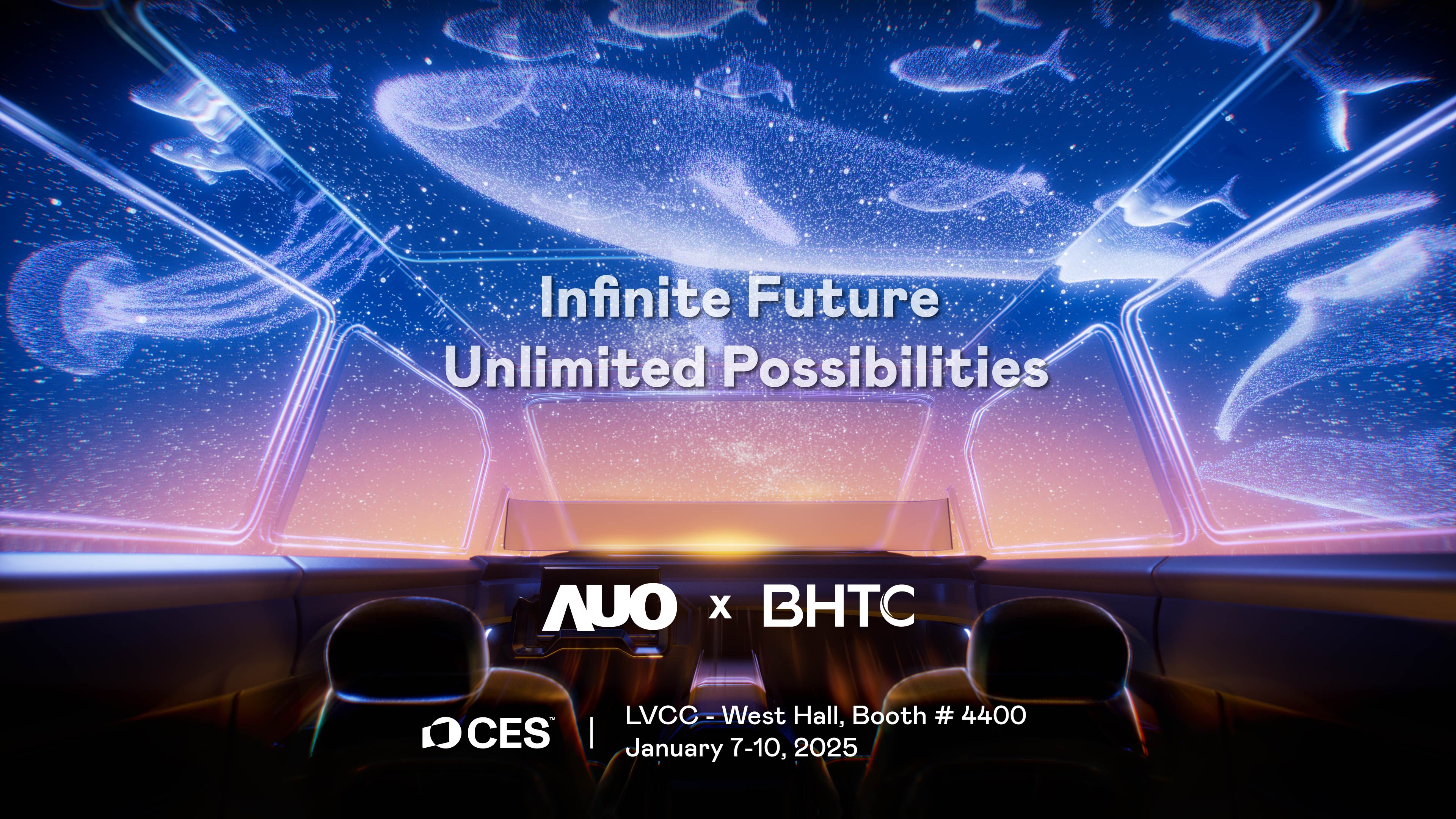 ks凯时以Infinite Future, Unlimited Possibilies为主题，联合BHTC于CES 2025扩大规模展出