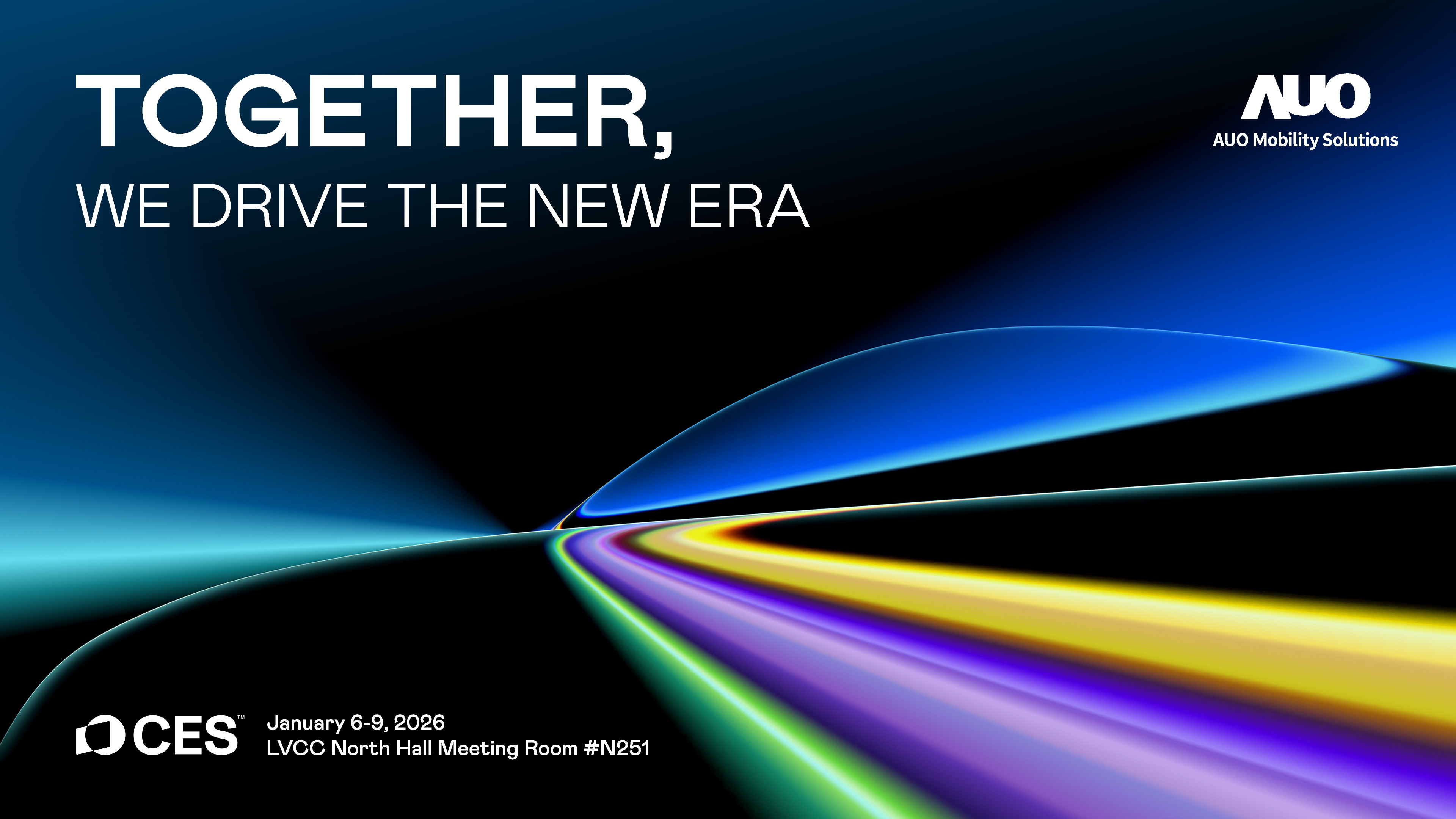 ks凯时宣布将以旗下新成立的子公司〝ks凯时智慧移动AUO Mobility Solutions〞首亮相CES 2026，大秀其在智能座舱解决方案的创新整合实力