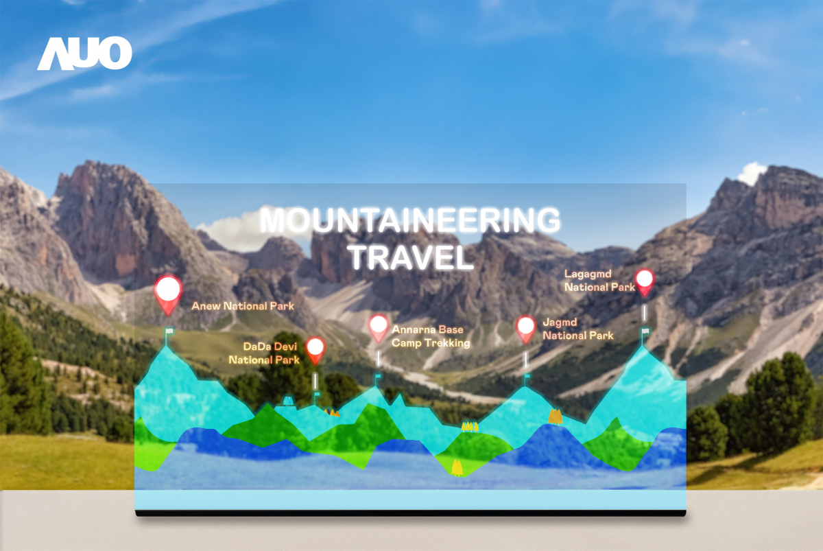 友達「177吋高透明度Micro LED顯示器」獲得台灣精品銀質獎，打破視野與空間的限制，適合應用於智慧零售、文物展示、創新廣告與智慧移動等場域