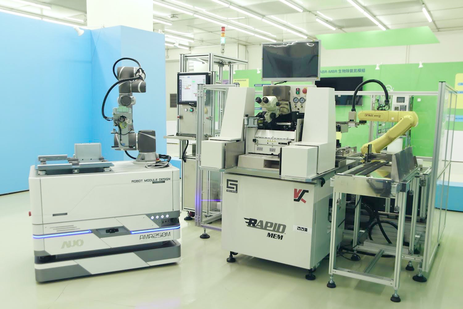 友達數位攜手半導體設備大廠K&S及夥伴樂宇精密，針對半導體封裝場域痛點，提供iAMHS一站式解決方案，創造產能提升至少10%的效益